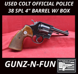 colt official police .38 spl revolver For Sale - Buy colt official