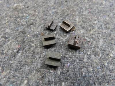 5 -WWI/WWII Enfield Rifle Front Sight Blades-For All Models-Various Heights