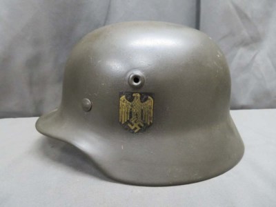 WWII GERMAN KRIEGSMARINE NAVY SINGLE DECAL M40 HELMET