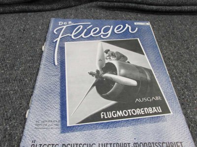 ORIGINAL WWII GERMAN THE SPORT FLYER MAGAZINE DATED JUNE 1941