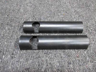 PAIR OF REPRODUCTION JAPANESE ARISAKA RIFLE DUST COVERS, UNMARKED, NO #'s