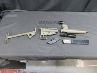 WWII British Sten MK III Parts Kit