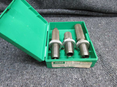 RCBS MADE .50/140 CALIBER 3 PIECE DIE SET, COMPLETE