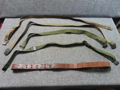 WWII TO VIETNAM USGI RIFLE SLINGS FOR M1 GARAND-1903 SPRINGFIELD-M14-M16