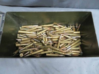 CAN OF 300 ROUNDS MILITARY SURPLUS .303 BRITISH AMMO