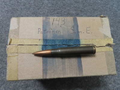 143 ROUNDS WWII GERMAN 8mm MAUSER CALIBER LATE WAR AMMUNITION