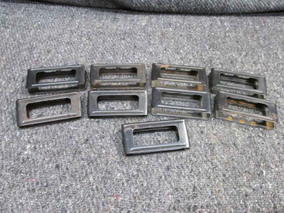 9-WWII ITALIAN CARCANO RIFLE AND CARBINE CHARGER CLIPS, ORIGINAL
