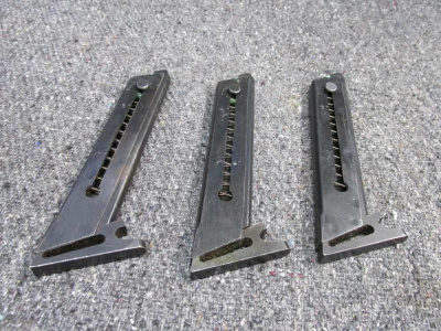 3-HIGH STANDARD HD MILITARY PISTOL MAGAZINES  .22 LONG RIFLE CALIBER