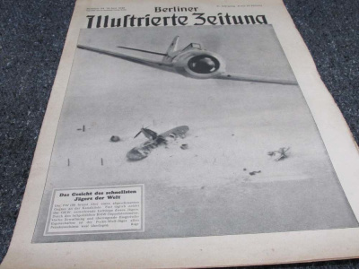 WWII GERMAN BERLINER ILLUSTRIRTE ZEITUNG DATED JUNE 1942 MAGAZINE