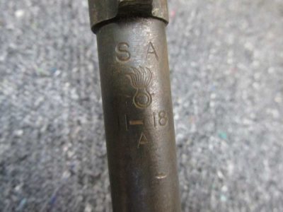 WWII USGI 1903 SPRINGFIELD RIFLE BARREL MARKED SA 11-18, PARKERIZED FINISH