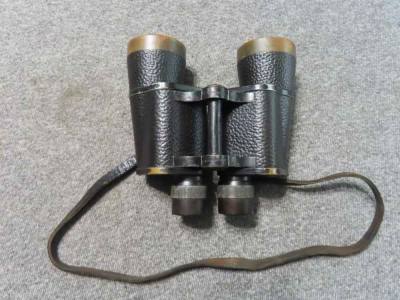 WWII ERA GERMAN 7x50 BINOCULARS MADE BY CARL ZEISS-"BINOCTAR"-VERY NICE