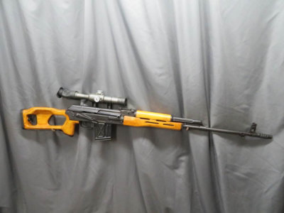 ROMANIAN PSL SEMI AUTO SNIPER RIFLE-7.62 X 54R-EXCELLENT-W/ SCOPE