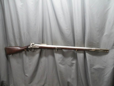 ANTIQUE US NAVY MODEL 1861 WHITNEY PLYMOUTH PERCUSSION RIFLE MUSKET