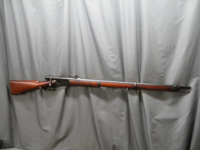 ANTIQUE SWISS MODEL 1871 VETTERLI RIFLE-MONTIER WERSTATTE BERN-MATCHING