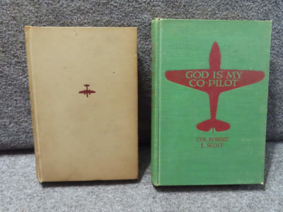 2-WWII BOOKS; GOD IS MY CO-PILOT AND THIRTY SECONDS OVER TOKYO