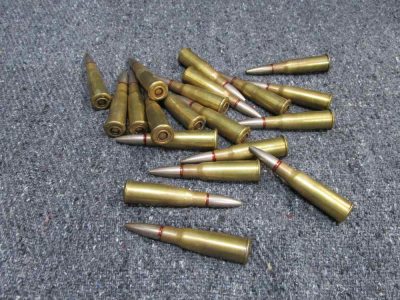 20 ROUNDS OF WWII ERA 8mm LEBEL RIFLE AMMO WITH LATE 1940's DATES
