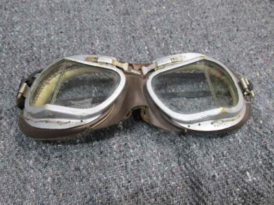 WWII ERA BRITISH ROYAL AIR FORCE (RAF) FLYING GOGGLES, NICE CONDITION