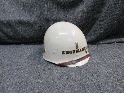WWII USGI M1 HELMET LINER-10th MOUNTAIN DIVISION, NAMED TO LT.