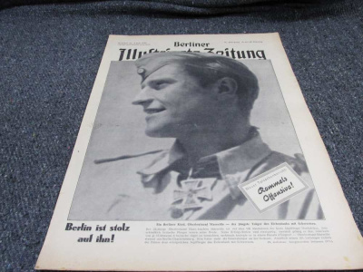WWII GERMAN BERLINER ILLUSTRIRTE ZEITUNG JULY 9, 1942 MAGAZINE