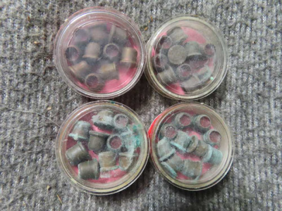 40 ROUNDS GERMAN MADE .22 CALIBER TEAR GAS CARTRIDGES, SEALED CONTAINERS