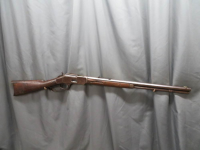 ANTIQUE WINCHESTER MODEL 1873 LEVER ACTION RIFLE-MFG 1888-.38 WCF