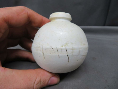 WWII JAPANESE LAST DITCH TYPE 4 CERAMIC GRENADE-NICE