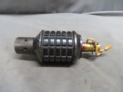 WWII JAPANESE TYPE 91 HAND GRENADE / KNEE MORTAR ROUND-NICE ORIGINAL PAINT