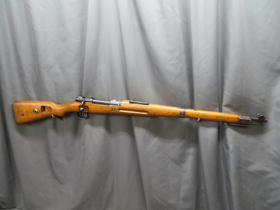 WWI GERMAN KAR 98AZ MAUSER RIFLE-MATCHING-“BS” MARKED-BAHNSCHUTZ