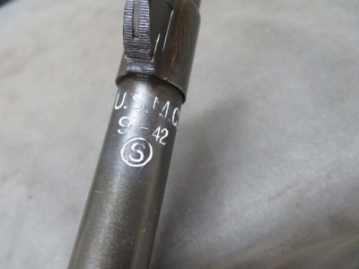 PRE WWI US MODEL 1903 SPRINGFIELD RIFLE W/ WWII USMC SEDGLEY BARREL
