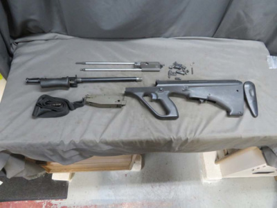 STEYR AUG A1 RIFLE PARTS KIT-LIVE BARREL-BOLT-STOCK