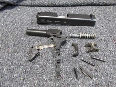 GLOCK MODEL 27 GEN. 4 IN .40 SMITH & WESSON CALIBER PISTOL PARTS KIT