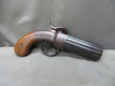 HOPPE’S REPRODUCTION ETHAN ALLEN .36 CALIBER PERCUSSION PEPPERBOX PISTOL