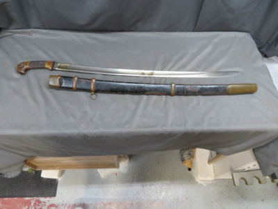 WWII RUSSIAN MODEL 1927 COSSACK CAVALRY SHASHKA SWORD-DATED 1930