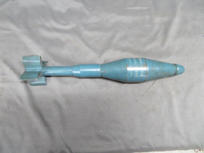 VIETNAM WAR US M31 PRACTICE RIFLE GRENADE-DATED 1964