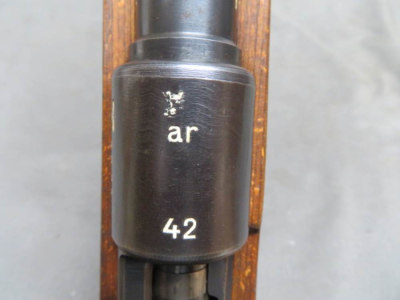 WWII GERMAN 98K MAUSER RIFLE-ar 42-ALL MATCHING-NO IMPORT