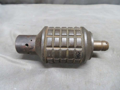 WWII JAPANESE TYPE 91 HAND GRENADE / KNEE MORTAR ROUND-ORIGINAL-SCARCE