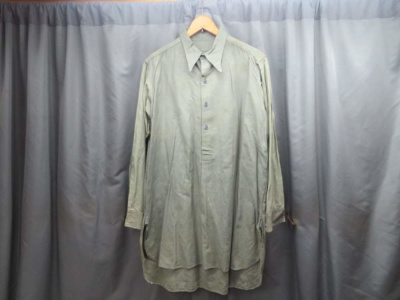WWII GERMAN ARMY PULL OVER SERVICE SHIRT-ORIGINAL