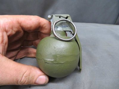 US M67 “BASEBALL” STYLE DUMMY TRAINING GRENADE