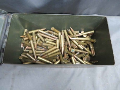 CAN OF 300 ROUNDS MILITARY SURPLUS .303 BRITISH AMMO