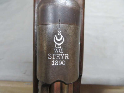 ANTIQUE GERMAN GEW 88/05 COMMISSION RIFLE-STEYR 1890-8MM MAUSER